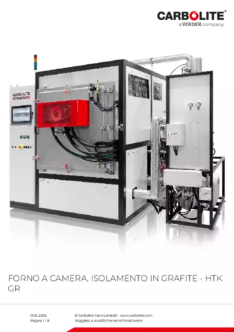 Scheda tecnica del prodotto HTK GR