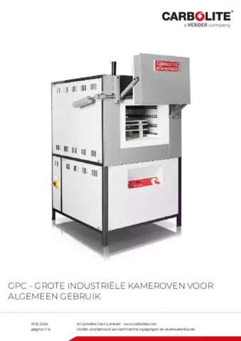 Productinformatieblad GPC