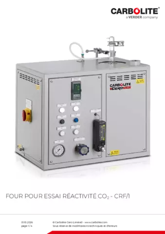 Fiche produit CRF1