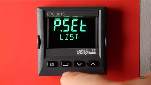 Temperature Controller 3016: Creating/Editing a Program