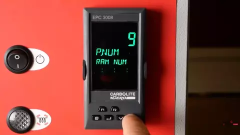 Temperature Controller 3008: Creating/Editing a Program