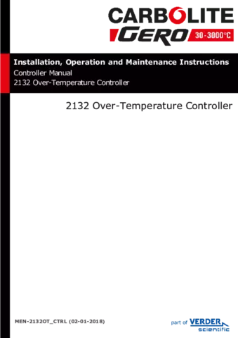 2132 Over-Temperature Controller