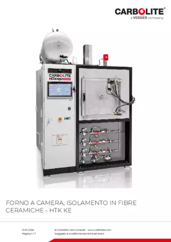 Scheda tecnica del prodotto HTK KE