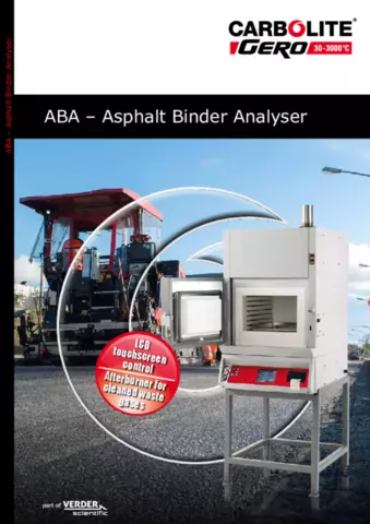 Asphalt Binder Analyser ABA