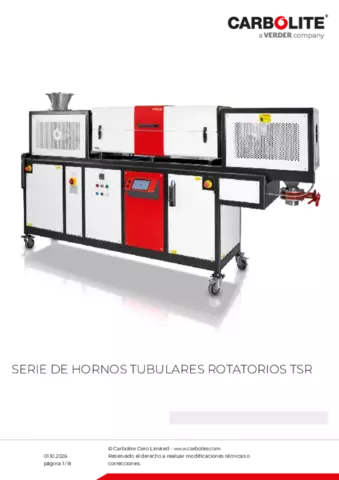 Hoja de datos del producto TSR range