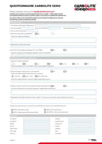 Application Lab Questionnaire
