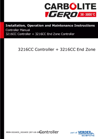3216CC Centre Zone Controller  + 3216CC End Zone Controllers 