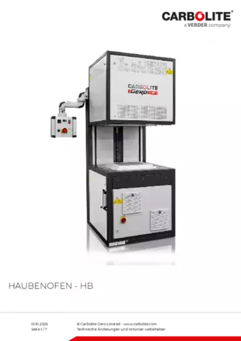 Produktdatenblatt HB