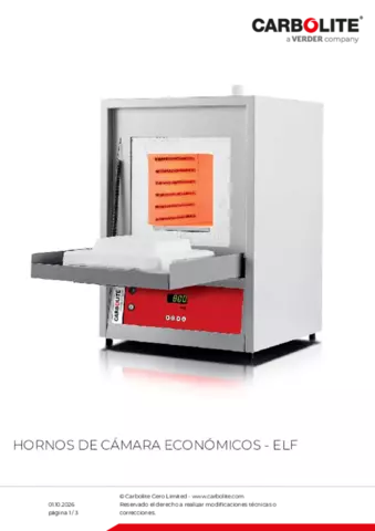 Hoja de datos del producto ELF