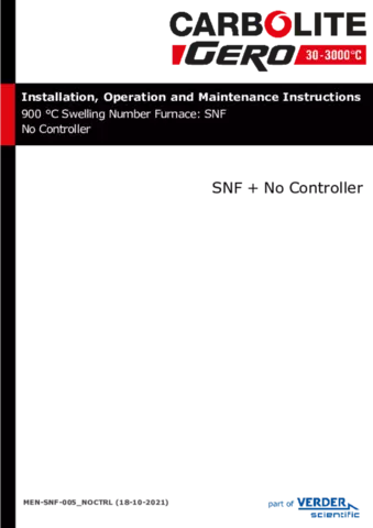 SNF with No Controls Section