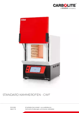 Produktdatenblatt CWF