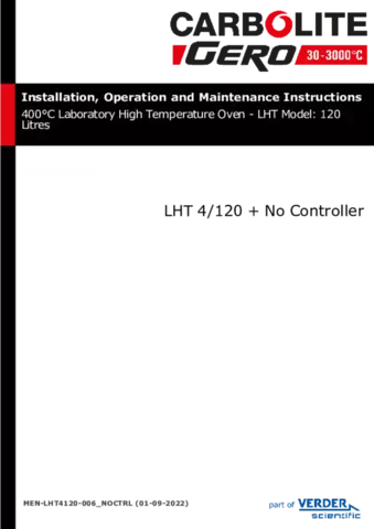 LHT 4/120 with No Controls Section