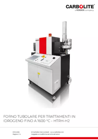Scheda tecnica del prodotto HTRH-H2