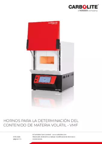 Hoja de datos del producto VMF