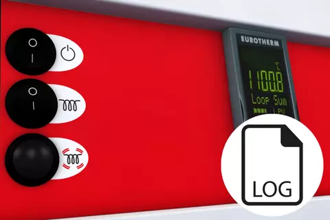 Temperature Controller 3508P1: Data logging