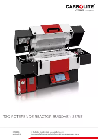 Productinformatieblad TSO range