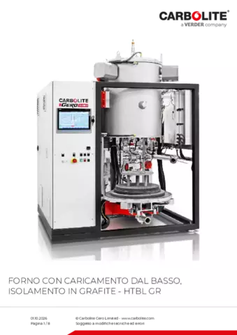 Scheda tecnica del prodotto HTBL GR