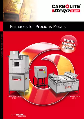 Precious Metal Furnaces CF24 / SCF4