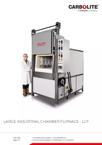Product data sheet LCF