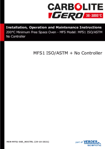 MFS 1 with No Controls Section
