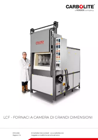 Scheda tecnica del prodotto LCF