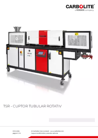 Fișă de produs TSR range