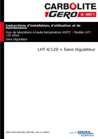 LHT 4/120 with No Controls Section
