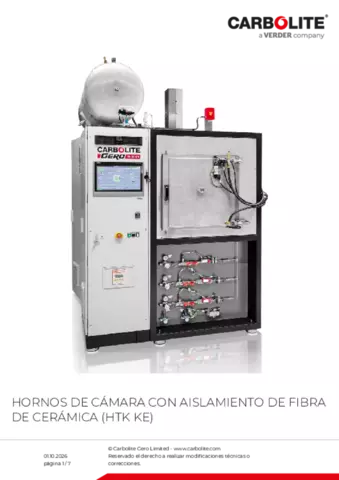 Hoja de datos del producto HTK KE
