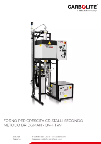Scheda tecnica del prodotto BV-HTRV